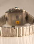 Cartier Santos Large 47.5 mm x 39.8 mm Silver Dial Steel Bracelet WSSA0018 - WATCHXNYC