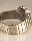 Cartier Santos Large 47.5 mm x 39.8 mm Silver Dial Steel Bracelet WSSA0018 - WATCHXNYC