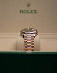 Rolex Oyster 40 mm Chocolate Dial 18 kt Everose Gold President, Semi-Circular Three-Piece Links 228235-0053 - WATCHXNYC