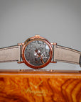 Breguet Tradition 40 mm Black Dial 18k Rose Gold Black Leather Strap 7057BR/G9/9W6 - WATCHXNYC