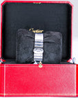 Cartier Santos 41.9 mm x 35.1 mm Medium Steel Silver Dial Bracelet WSSA0029 - WATCHXNYC