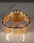 Cartier Ballon Bleu 36 mm Yellow gold Silver Dial Bracelet WGBB0046 - WATCHXNYC