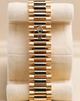 Rolex Day-Date 36 36 mm Champagne-Colour Dial 18k Yellow Gold President Bracelet 128238-0045 - WATCHXNYC