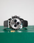 Rolex Cosmograph Daytona 40 mm Steel and Bright Black Dial 18 kt White Gold Oysterflex Bracelet 126519ln-0006 - WATCHXNYC