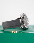 Rolex Cosmograph Daytona 40 mm Steel and Bright Black Dial 18 kt White Gold Oysterflex Bracelet 126519ln-0006 - WATCHXNYC
