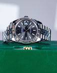 Rolex Datejust 41 41 mm Slate Dial Oystersteel and White Gold Jubilee Bracelet 126334-0014 - WATCHXNYC