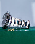 Rolex Datejust 41 mm Wimbledon Slate Dial Oystersteel and White Gold Oyster Bracelet 126334-0021 - WATCHXNYC