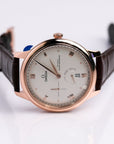 Omega De Ville Prestige 41 mm Silver Dial Sedna™ 18k Rose Gold Strap 434.53.41.21.02.001 - WATCHXNYC