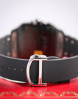 Cartier Santos 47.5 mm x 39.8 mm Large Steel Black Dial Bracelet WSSA0039 - WATCHXNYC