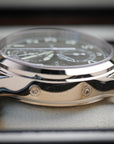 Patek Philippe Complications Calatrava Green Dial White Gold Case Green Strap 42 mm 5924G-010 - WATCHXNYC