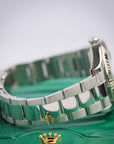 Rolex Datejust Grey Diamond Dial Steel 41mm Oyster 126334 - WATCHXNYC