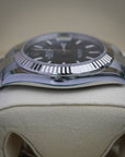 Rolex Datejust 41 41 mm Bright blue Dial White Rolesor Oyster bracelet 126334-0001 - WATCHXNYC