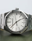 Audemars Piguet Royal Oak 41mm White Dial 15500ST - WATCHXNYC