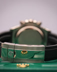 Rolex Cosmograph Daytona 40 mm Bright Black and Steel Dial 18 kt White Gold Oysterflex Bracelet 126519ln-0002 - WATCHXNYC