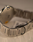 Cartier Ballon Bleu 40 mm Steel Silver Dial Bracelet WSBB0040 - WATCHXNYC