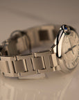 Cartier Ballon Bleu 40 mm Steel Silver Dial Bracelet WSBB0040 - WATCHXNYC