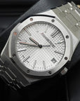 Audemars Piguet Royal Oak 37mm White Dial Stainless Steel 15550ST.OO.1356ST.03 - WATCHXNYC