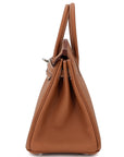 HERMES Birkin 25 Togo Gold Palladium Hardware - WATCHXNYC