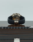 Patek Philippe Aquanaut 42.2 mm Blue Dial 18K White Gold Rubber Strap 5968G-001 - WATCHXNYC