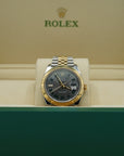 Rolex Datejust 41 mm Wimbledon Dial Oystersteel and 18k Yellow Gold Jubilee Bracelet 126333-0020 - WATCHXNYC