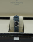 Patek Philippe Complications 40 mm Blue Dial 18K White Gold Leather Strap 5330G-001 - WATCHXNYC