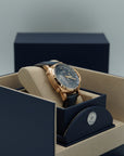 Panerai Luminor Chrono Goldtech™ 44 mm Blue Dial Panerai Goldtech Dark Blue Leather Strap PAM01111 - WATCHXNYC