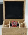 HUBLOT Big Bang Unico Red Magic 42 mm Transparent Dial Polished Red Ceramic Rubber Strap 441.CF.8513.RX - WATCHXNYC