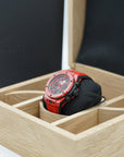 HUBLOT Big Bang Unico Red Magic 42 mm Transparent Dial Polished Red Ceramic Rubber Strap 441.CF.8513.RX - WATCHXNYC