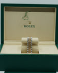 Rolex Datejust 31mm Dark Grey Set With Diamonds Dial Oystersteel and 18k Yellow Gold Jubilee Bracelet 278273-0022 - WATCHXNYC