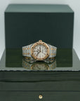 Audemars Piguet Royal Oak 37mm Silver Dial Stainless Steel & Pink Gold 15450SR.OO.1256SR.01 - WATCHXNYC