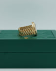 Rolex Day-Date 40 mm Green Ombré Dial 18k Yellow Gold President Bracelet 228238-0069 - WATCHXNYC