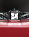Cartier Panthère Mini 25 mm x 19 mm Silver Dial Steel Bracelet WSPN0012 - WATCHXNYC