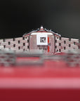 Cartier Panthère Mini 25 mm x 19 mm Silver Dial Steel Bracelet WSPN0012 - WATCHXNYC