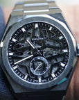 Zenith DEFY Skyline Skeleton 41 mm Black Dial Black Ceramic Bracelet 49.9300.3620/78.I001 - WATCHXNYC