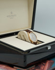 Patek Philippe Calatrava 37mm Silver Dial Rose Gold 5196R-001 - WATCHXNYC