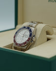 Rolex GMT-Master II 40 mm Meteorite Dial 18 kt white gold Oyster Bracelet 126719blro-0002 - WATCHXNYC