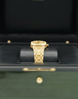 Audemars Piguet Royal Oak Mini Frosted Gold Quartz 23 mm Yellow Dial 18-Carat Yellow Gold Bracelet 67630BA.GG.1312BA.01 - WATCHXNYC