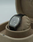 F.P.Journe élégante 48 Titalyt Black Dial Titanium Rubber Strap - WATCHXNYC