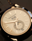 Patek Philippe Complications Beige Dial Rose Gold Leather Strap 38.5 mm 5396R-016 - WATCHXNYC