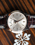 Patek Philippe Complications Beige Dial Rose Gold Leather Strap 38.5 mm 5396R-016 - WATCHXNYC