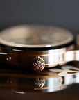 Patek Philippe Complications Beige Dial Rose Gold Leather Strap 38.5 mm 5396R-016 - WATCHXNYC