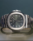 Patek Philippe 5711/1A-014 Nautilus 40mm Olive Green Dial Stainless Steel - WATCHXNYC