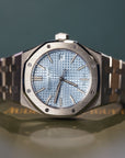 Audemars Piguet Royal Oak Selfwinding 37 mm Light Blue Dial Stainless Steel Bracelet 15550ST.OO.1356ST.08