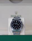 Rolex Explorer 36 36 mm Black Dial Oystersteel Oyster Bracelet 124270-0001 - WATCHXNYC