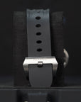Panerai Submersible QuarantaQuattro Grigio Roccia 44 mm Black Dial Brushed Steel Recycled PET Grey Strap PAM01288 - WATCHXNYC