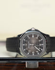 Patek Philippe Aquanaut 40.8 mm Black Dial Stainless Steel Rubber Strap 5167A-001 - WATCHXNYC