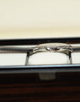 Patek Philippe Calatrava Gray Satin Dial White Gold Case Leather Black Leather 39mm 6119G-001 - WATCHXNYC
