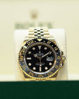 Rolex GMT-Master II 40 mm Black Dial 18k Yellow Gold Jubilee Bracelet 126718grnr-0001 - WATCHXNYC