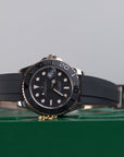 Rolex Yacht-Master 37 37 mm Intense black Dial 18 kt Everose gold Oysterflex bracelet 268655-0017 - WATCHXNYC