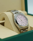 Rolex Oyster Perpetual 36 mm Candy Pink Dial Oystersteel Oyster Bracelet 126000-0008 - WATCHXNYC